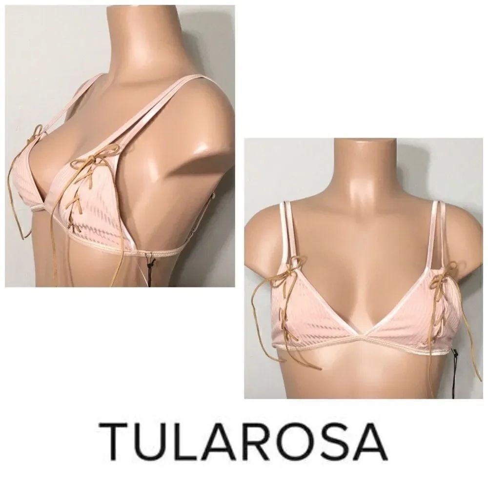 New. Tularosa lace-up bra top. NWT